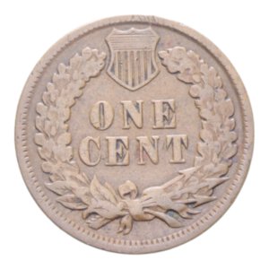reverse: STATI UNITI 1 CENT. 1895 INDIAN HEAD CU. 2,89 GR. BB+