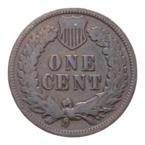 reverse: STATI UNITI 1 CENT. 1906 INDIAN HEAD CU. 3,05 GR. BB