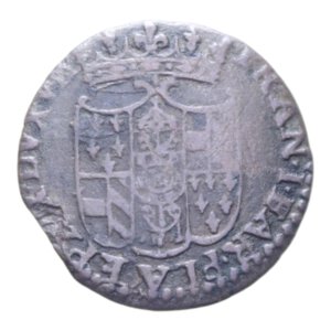obverse: PIACENZA FRANCESCO I FARNESE (1694-1777) 10 SOLDI MI. 2,62 GR. BB