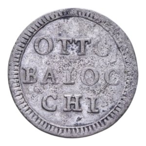 reverse: ROMA PIO VI (1775-1799) 8 BAIOCCHI 1793 RR MI.  4,70 GR. qBB