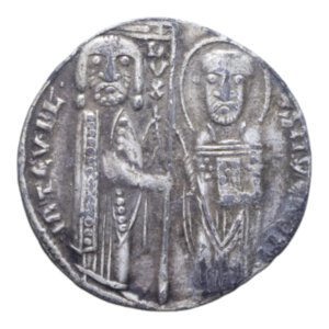 obverse: VENEZIA IACOPO TIEPOLO (1229-1249) GROSSO AG. 1,88 GR. BB+