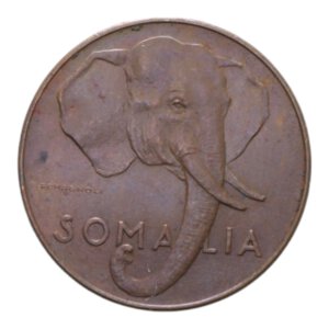 obverse: AFIS SOMALIA ITALIANA 1 CENT. 1950 CU. 3,01 GR. FDC