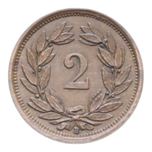 reverse: SVIZZERA 20 RAPPEN 1930 B CU. 2,53 GR. SPL