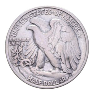 reverse: STATI UNITI HALF DOLLAR 1936 LIBERTY AG. 12,46 GR. BB 