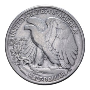 reverse: STATI UNITI HALF DOLLAR 1941 LIBERTY AG. 12,35 GR. BB 