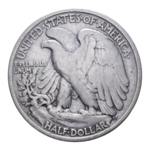 reverse: STATI UNITI HALF DOLLAR 1942 S LIBERTY AG. 12,50 GR. qBB