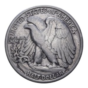 reverse: STATI UNITI HALF DOLLAR 1944 S LIBERTY AG. 12,43 GR. BB