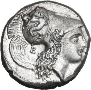 obverse: Southern Lucania, Heraclea. AR Stater, 281-278 BC