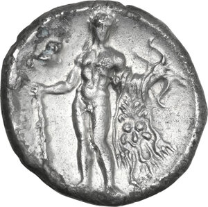 reverse: Southern Lucania, Heraclea. AR Stater, 281-278 BC