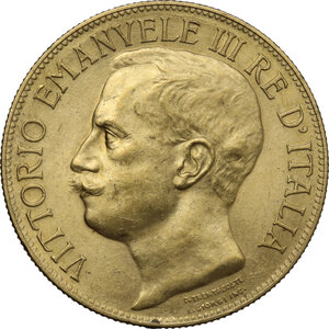 obverse: Vittorio Emanuele III (1900-1943). 50 lire 1911 cinquantenario dell Unità d Italia