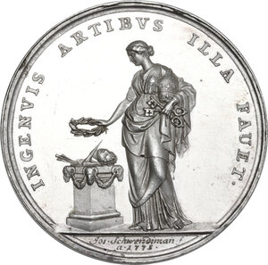 reverse: Leone XII (1823-1829), Annibale Sermattei della Genga. Medaglia ibrida A. VI