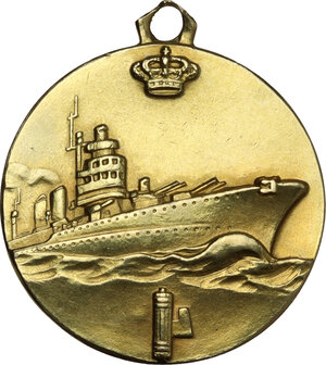 reverse: Era Fascista. Medaglia s.d. celebrativa della Regia Nave Andrea Doria