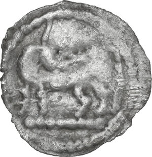 obverse: Southern Lucania, Sybaris. AR Obol, c. 530-510 BC
