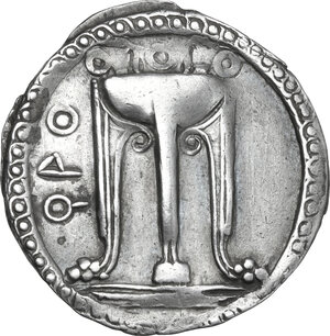 obverse: Bruttium, Kroton. AR Stater, c. 530-500 BC