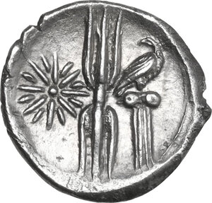 reverse: Bruttium, Kroton. AR Triobol, c. 400-350 BC