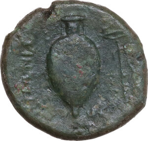 reverse: Bruttium, Hipponium. AE 20 mm, c. 350-280 BC
