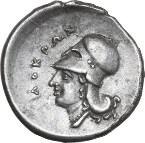 reverse: Bruttium, Locri. AR Stater, c. 350-275 BC