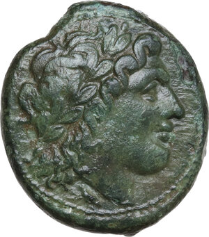 obverse: Bruttium, Nuceria. AE 23 mm, 225-200 BC