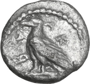 obverse: Akragas. AR Pentonkion, c. 460-450/446 BC