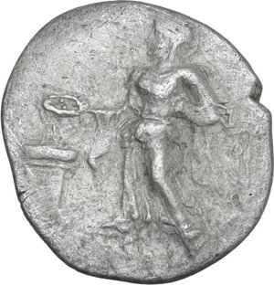 obverse: Entella. AR Litra, 430-420 BC