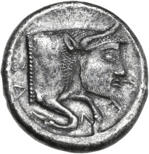 reverse: Gela. AR Tetradrachm, c. 485-470 BC