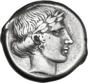 reverse: Katane. AR Tetradrachm, c.  445-435 BC
