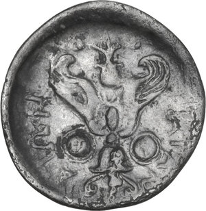 obv: Katane. AR Litra, 410-405 BC