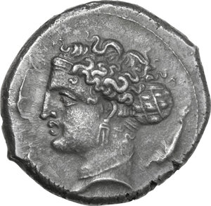 obverse: Motya. AR Tetradrachm, c.405-397 BC