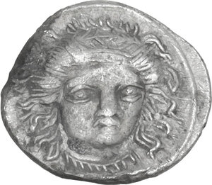 obverse: Motya. AR Litra, c. 400-397 BC