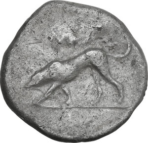 obverse: Segesta. AR Didrachm, circa 412/410-400 BC
