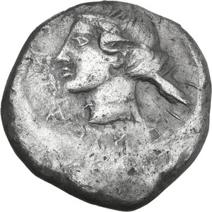 reverse: Segesta. AR Didrachm, circa 412/410-400 BC