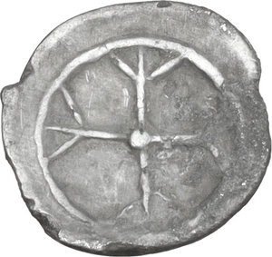 reverse: Gaul, Massalia. AR Obol, c. 5th century BC