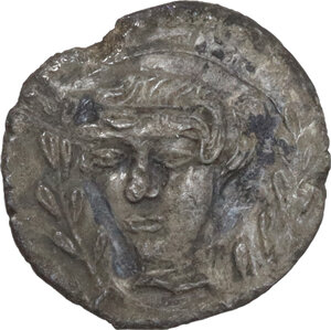 obverse: Segesta. AR Litra, 415-409 BC