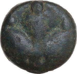 reverse: Selinos. AE Cast Trias, c. 435-415 BC