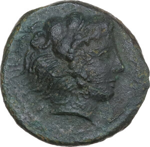obverse: Selinos. AE Hemilitron, c. 415-409 BC