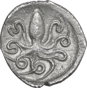 reverse: Syracuse.  Second Democracy (466-405 BC).. AR Litra, c. 460-450 BC