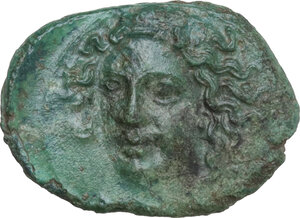 obverse: Syracuse.  Dionysios I (405-367 BC).. AE Tetras, c. 405 BC