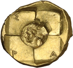 reverse: Syracuse.  Dionysos I (405-367 BC).. AV 20 Litrai – Tetradrachm. Struck circa 405-400 BC