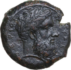 obverse: Syracuse.  Timoleon and the Third Democracy (344-317 BC).. AE 24 mm. Timoleontic Symmachy coinage. 1st series, circa 344-339/8 BC