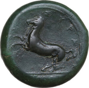 reverse: Syracuse.  Timoleon and the Third Democracy (344-317 BC).. AE 27.5 mm