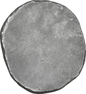reverse: Etruria, Populonia. AR 10 Units. First Metus Group, c. 425-400 BC