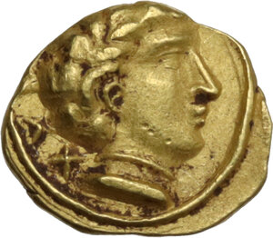 obverse: Etruria, Populonia. AV 25-Asses, 3rd century BC