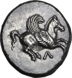 obverse: Akarnania, Leukas. AR Stater, c. 400-375 BC