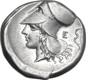 reverse: Corinthia, Corinth. AR Stater, c. 375-300 BC