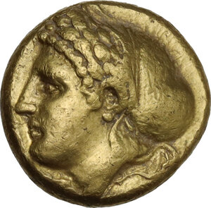 obverse: Mysia, Lampsakos. AV Stater, c. 394-350 BC