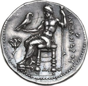 reverse: Egypt, Ptolemaic Kingdom.  Ptolemy I Soter (305-285 BC).. AR Tetradrachm. Memphis or Alexandreia mint. Struck circa 323-317 BC. In the name and types of Alexander III of Macedon