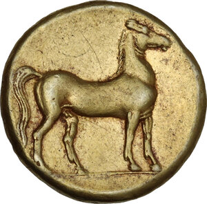 reverse: Zeugitania, Carthage. EL Stater, c. 290-270 BC