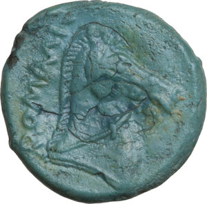 reverse: Anonymous. AE Litra (?), c. 279-270 BC