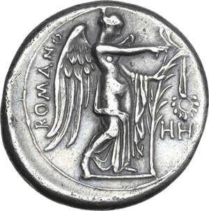 reverse: Anonymous. AR Early denarius (so far referred as 