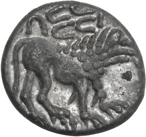 reverse: Cisalpine Gaul, the Veneti. AR Drachm, imitating Massalia, 3rd-2nd century BC